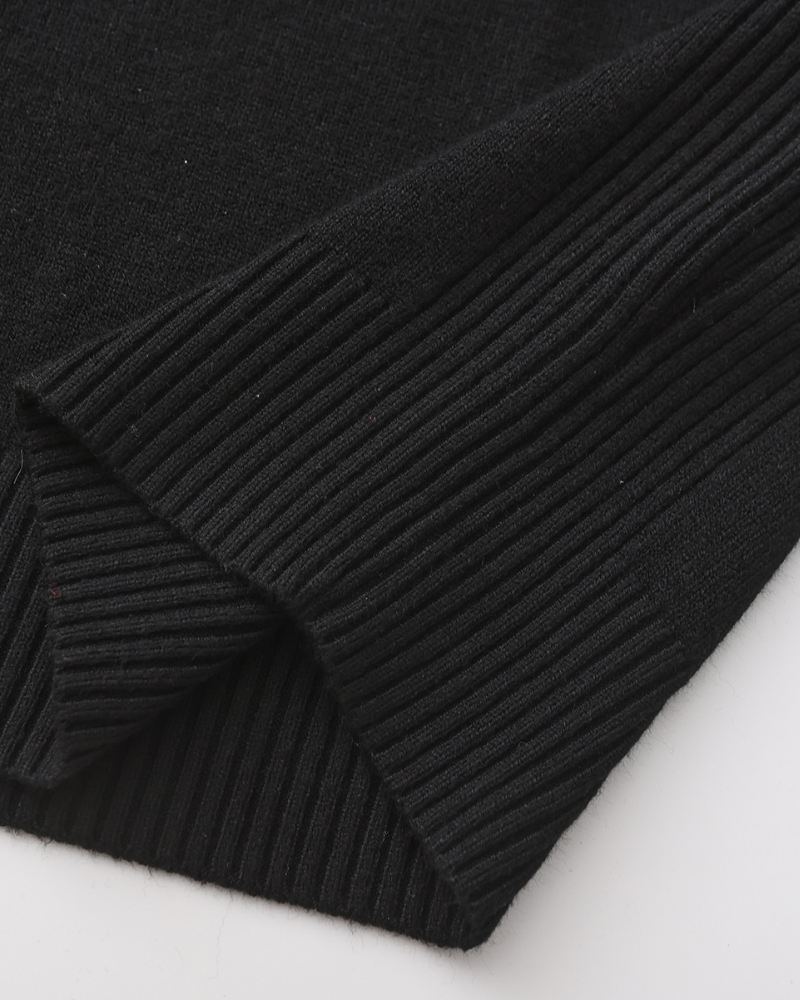 Elegant Merino Wool Roll Neck Sweater