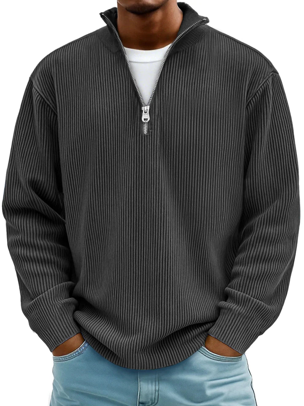 Tailored Soft Knit Sweater