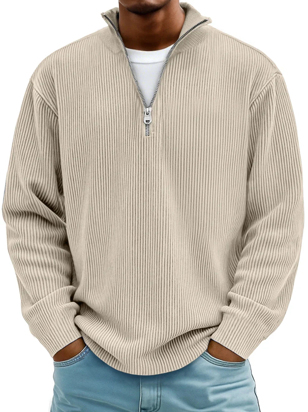 Tailored Soft Knit Sweater