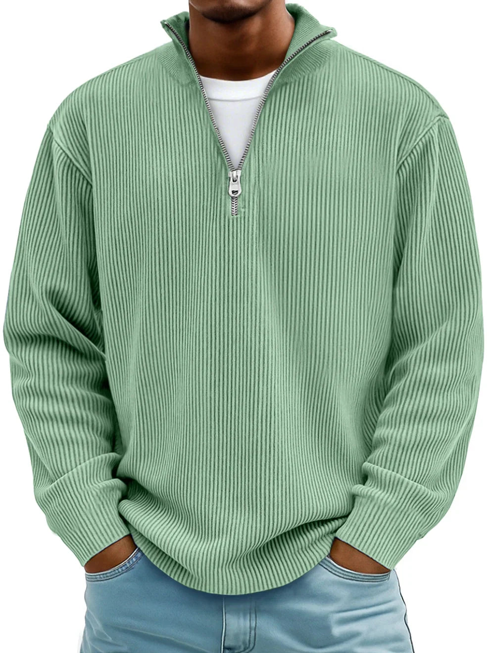Tailored Soft Knit Sweater