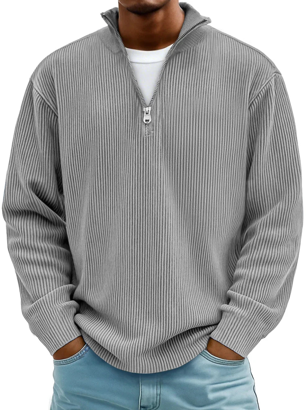 Tailored Soft Knit Sweater