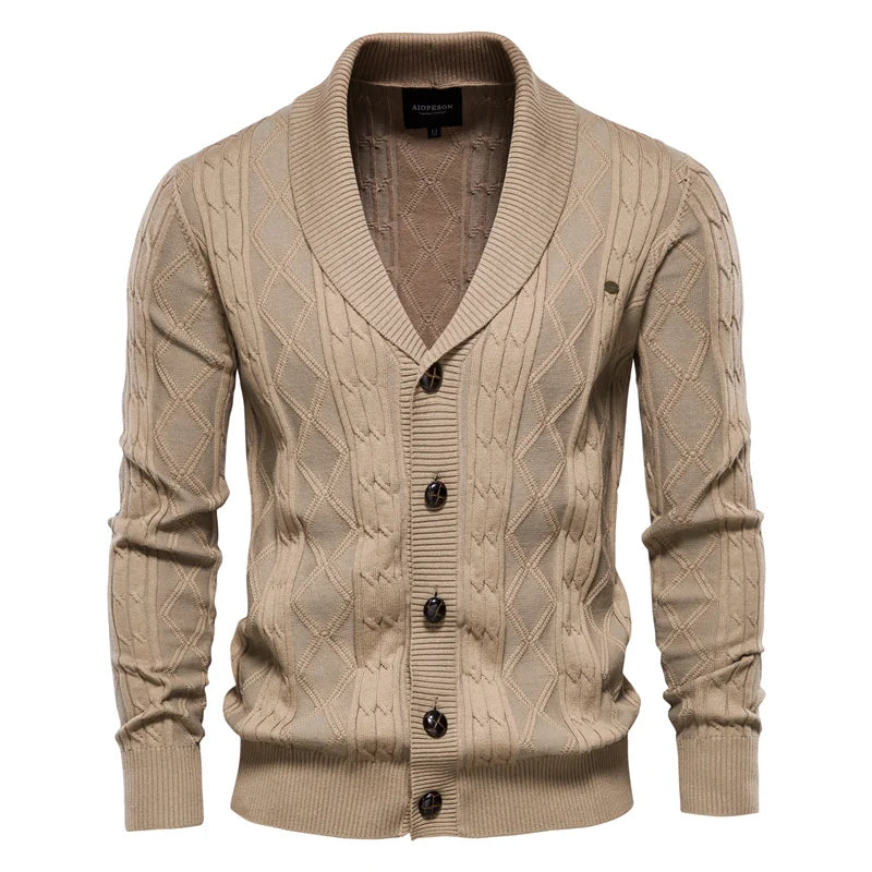 Modern Loose Knit Cardigan