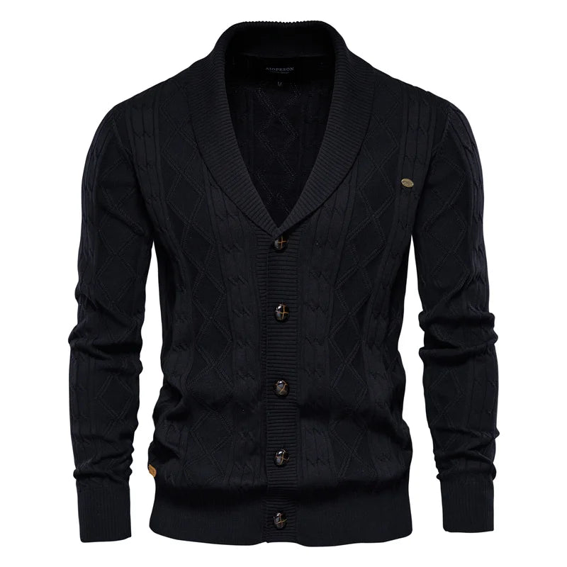 Modern Loose Knit Cardigan