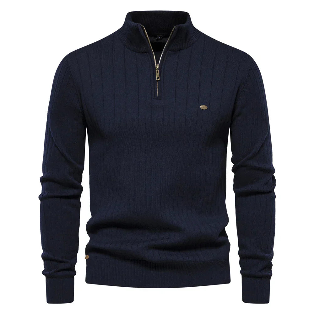 Pullover mit Reißverschluss