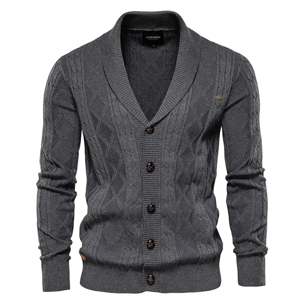 Modern Loose Knit Cardigan