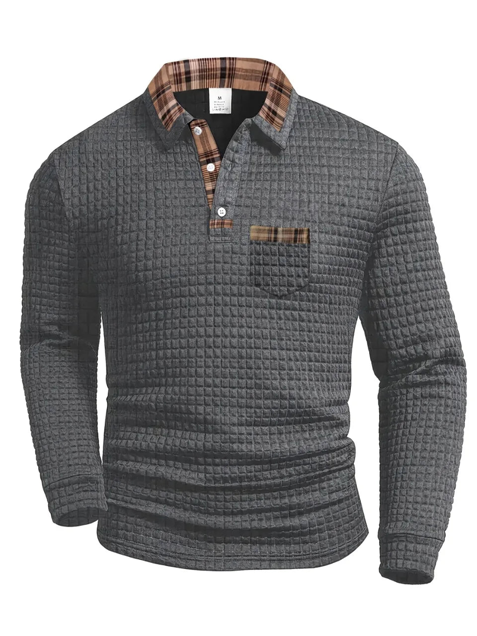 Stylish Checkered Long Sleeve Shirt