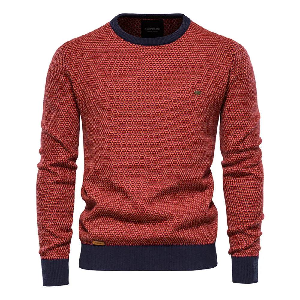 Retro Cable Knit Sweater