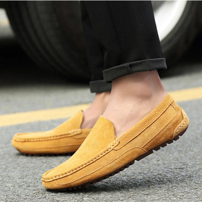 Schicke Premium-Wildleder-Loafers