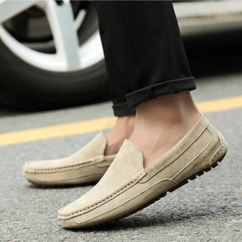 Schicke Premium-Wildleder-Loafers