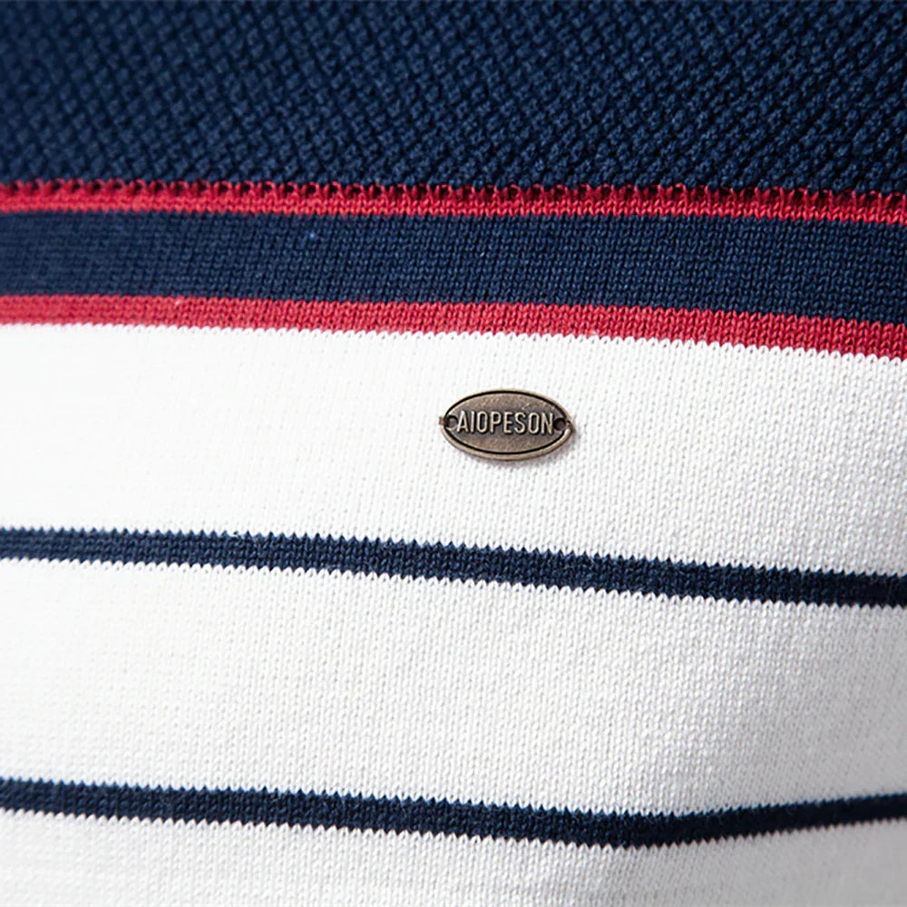 Classic Navy Striped Sweater