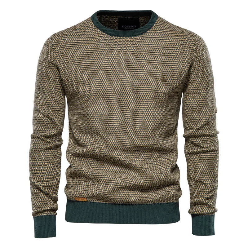 Retro Cable Knit Sweater