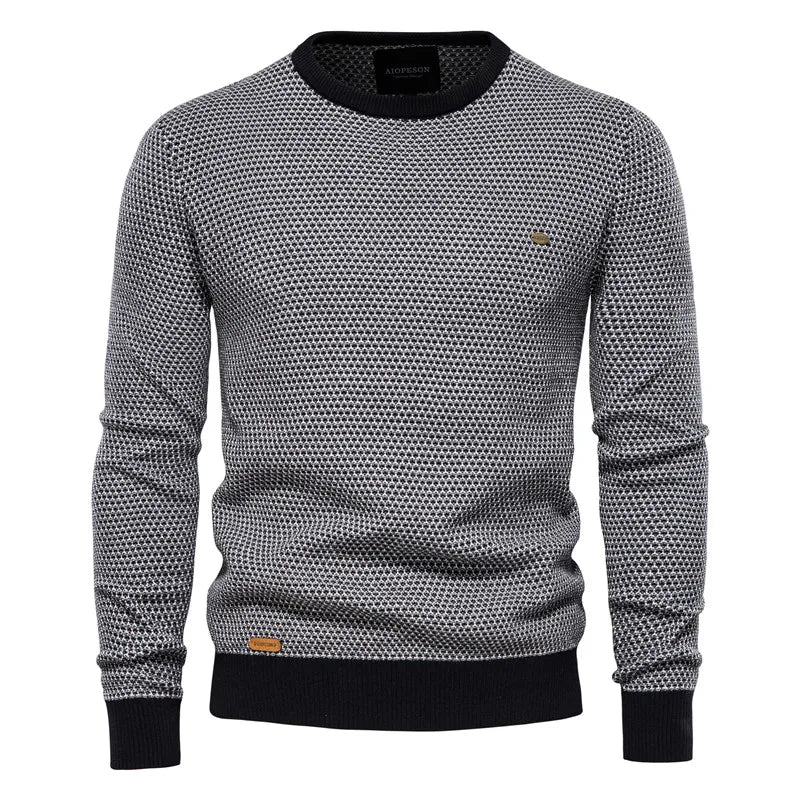 Retro Cable Knit Sweater