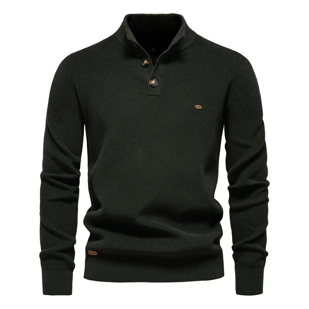 Signature High-Neck Sweater