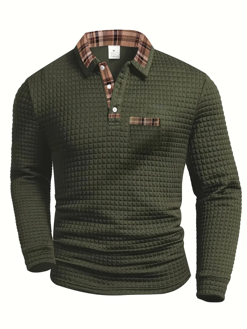 Stylish Checkered Long Sleeve Shirt