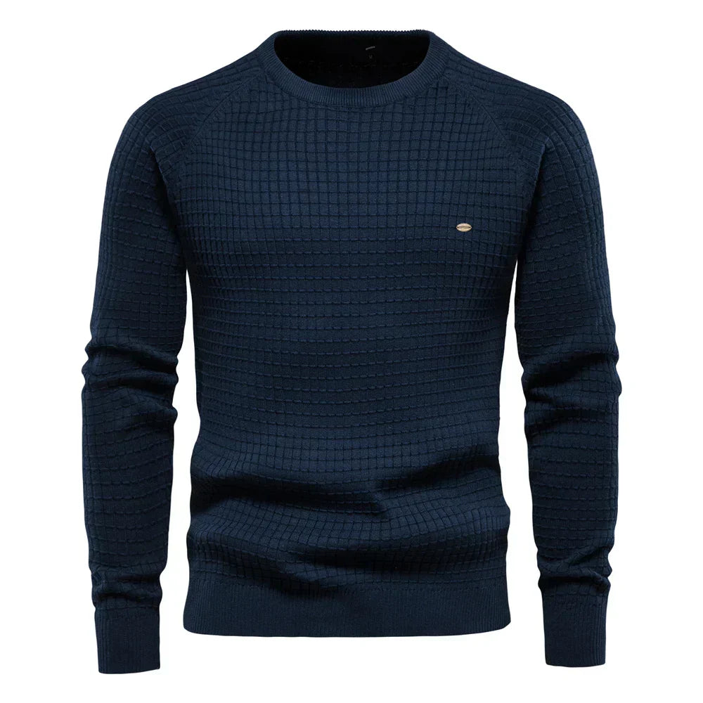 Elegant Refined Look Knit Pullover