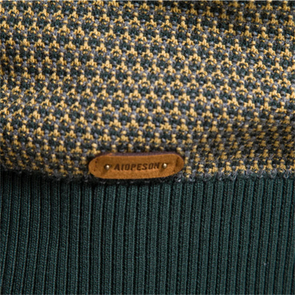 Retro Cable Knit Sweater