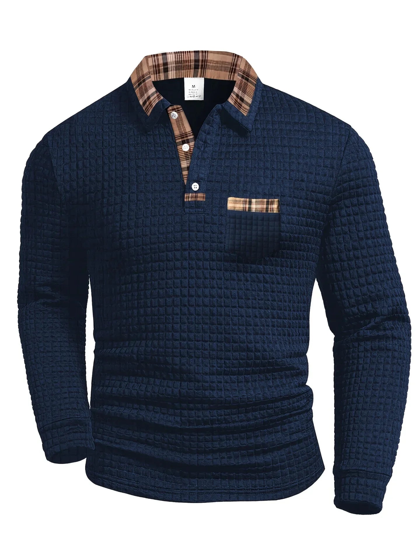 Stylish Checkered Long Sleeve Shirt