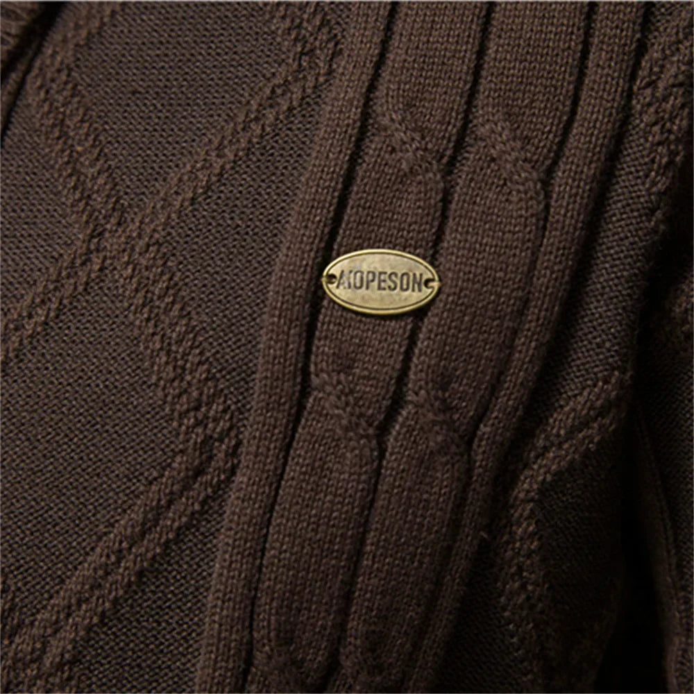 Modern Loose Knit Cardigan