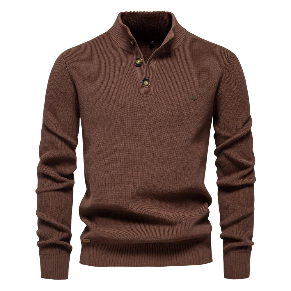 Signature High-Neck Sweater
