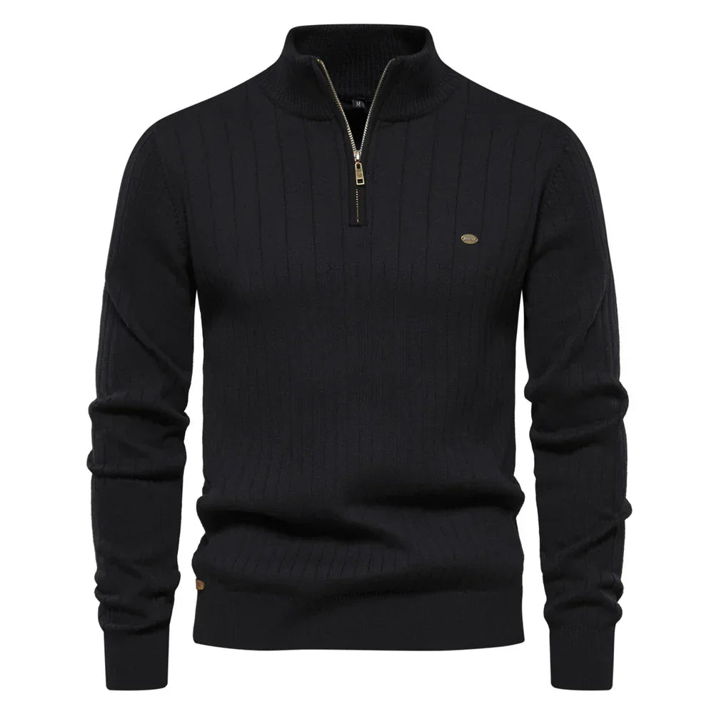 Pullover mit Reißverschluss