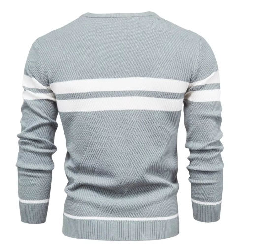 Contemporary Dual-Tone Pullover