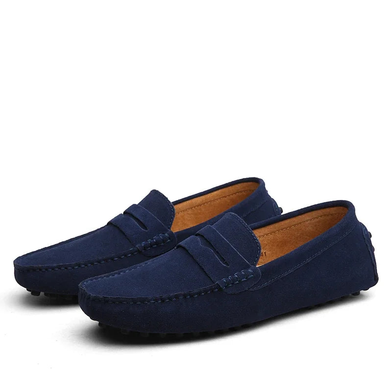 Lässige Wildleder-Loafer