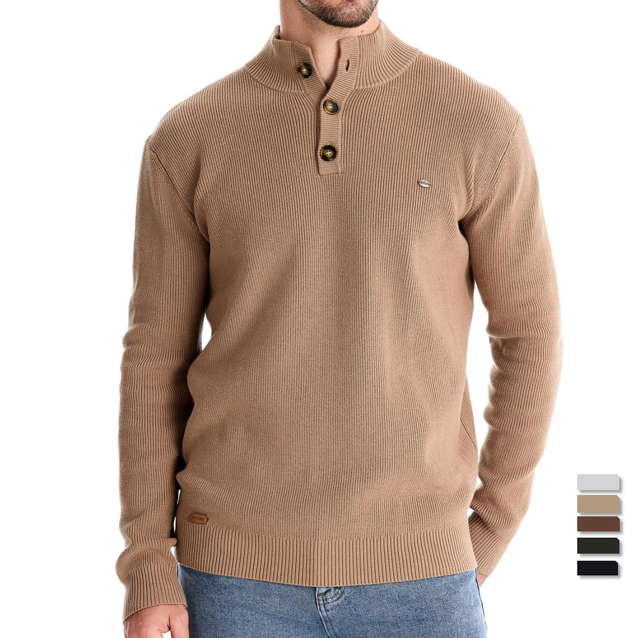 Signature High-Neck Sweater