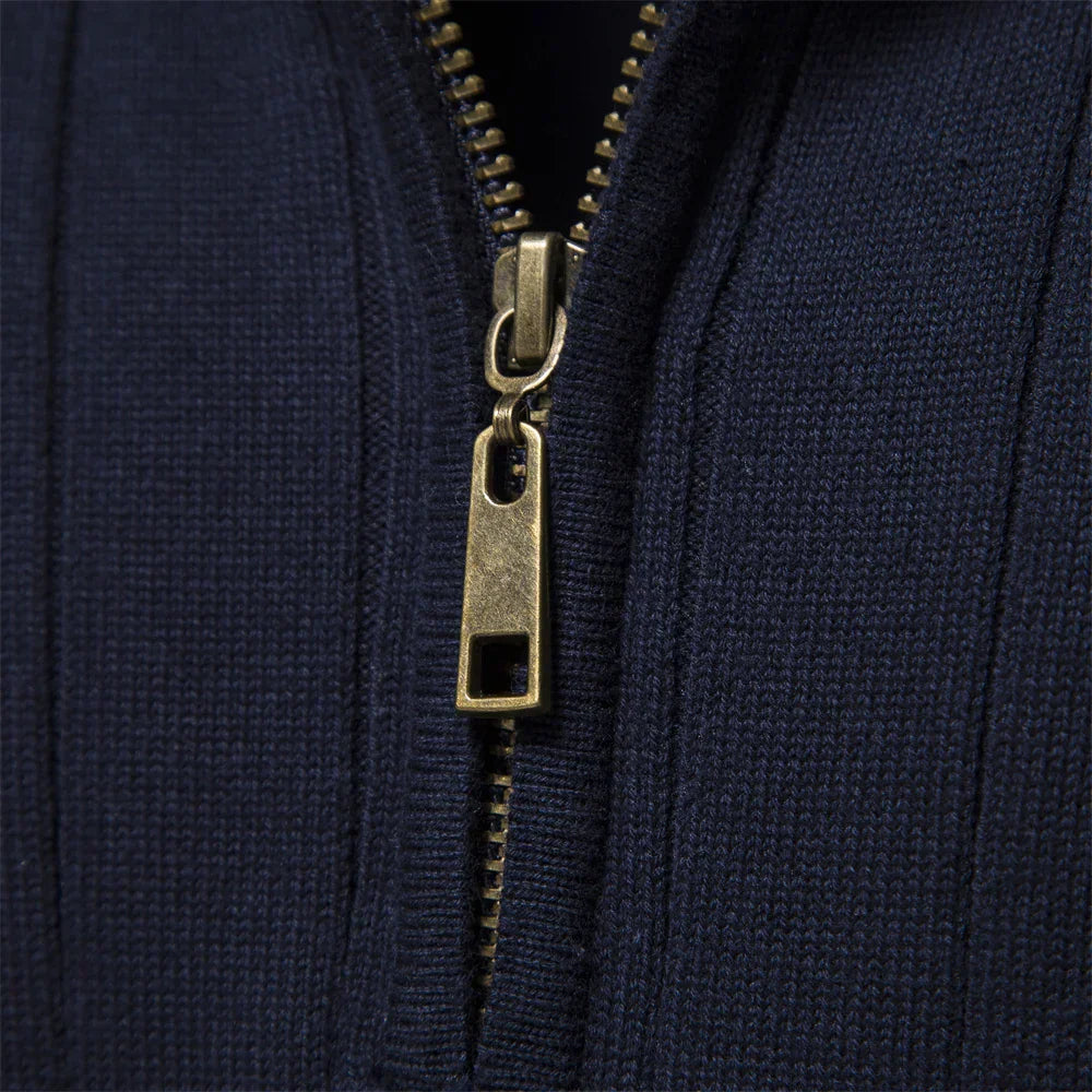 Pullover mit Reißverschluss