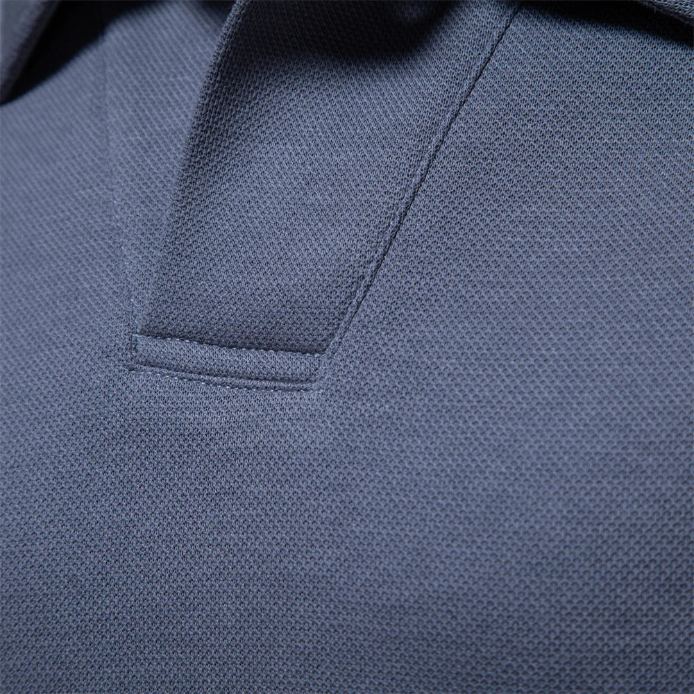 Minimalist Refined Collar Polo