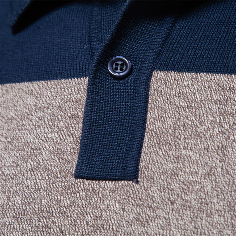 Minimalist Thin Stripe Pullover