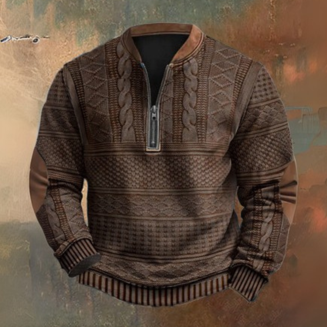 Quarter Zip Sweater
