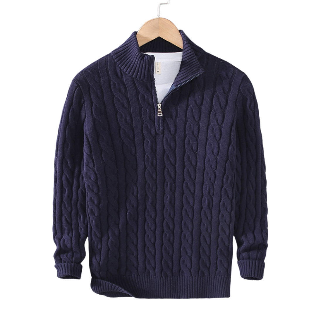 Constance - Sudadera con media cremallera
