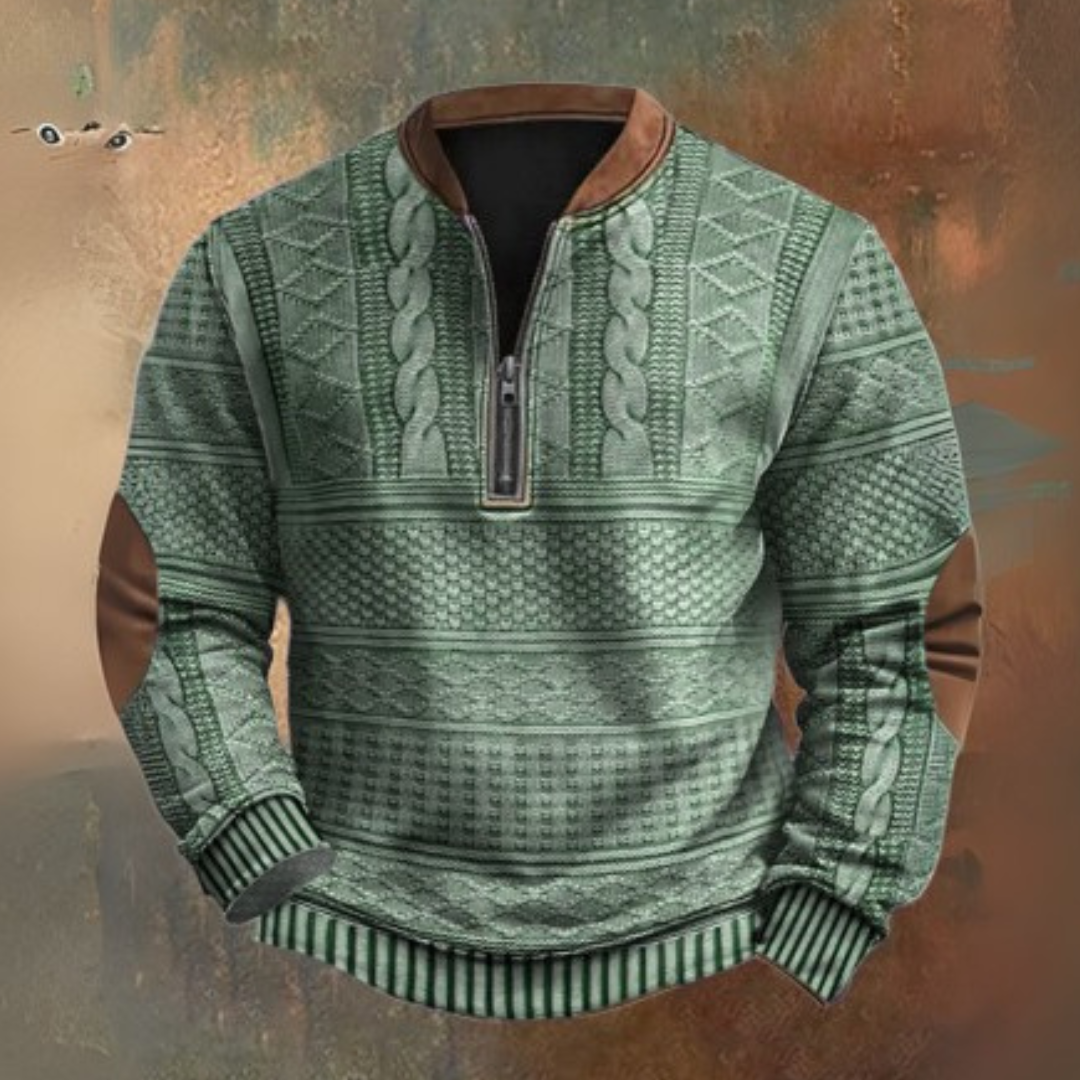 Quarter Zip Sweater