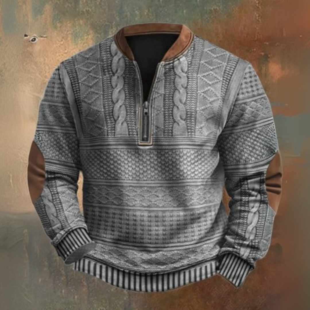 Quarter Zip Sweater