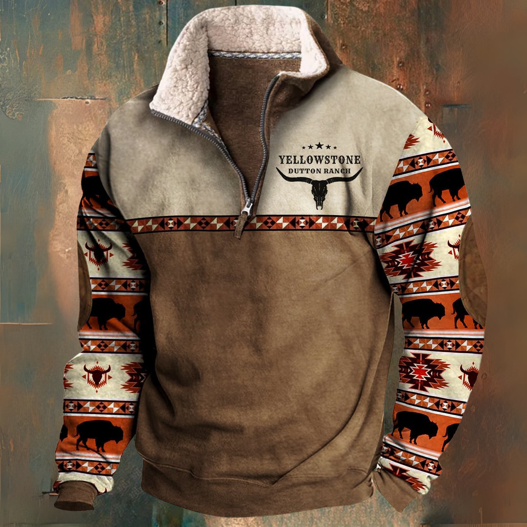 Rodeo Half-Zip Autumn-Winter Jacket