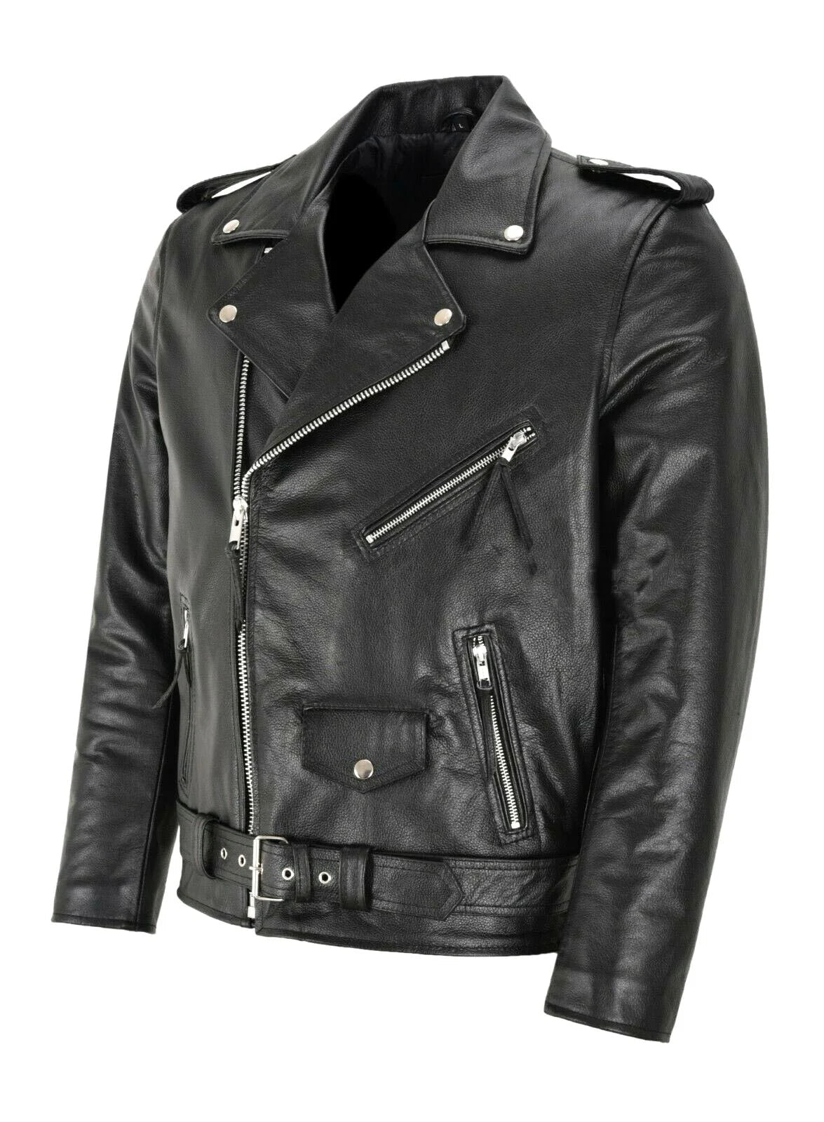 Austin™ | Leather Bomber Jacket