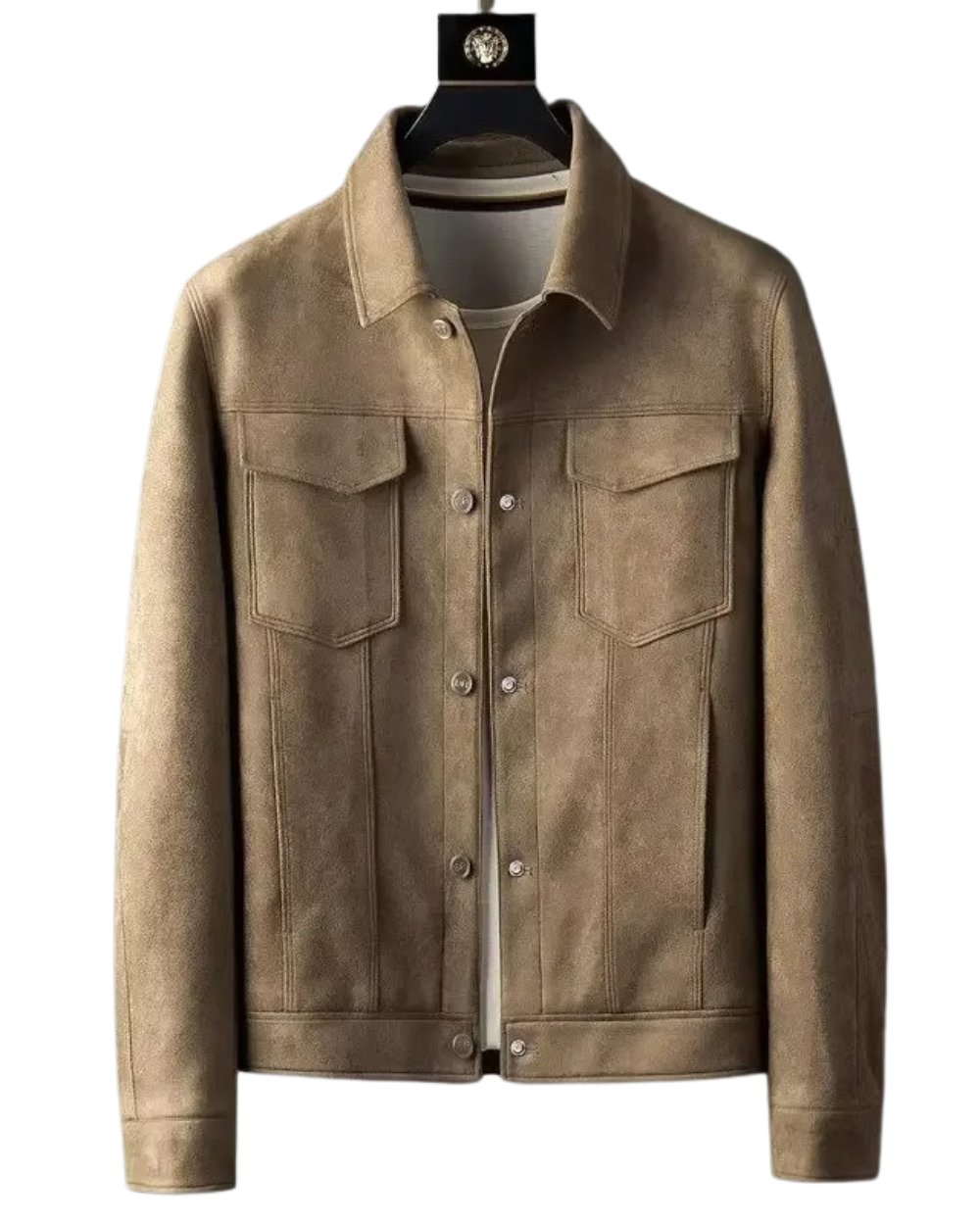 Elegant Lambskin Leather Jacket
