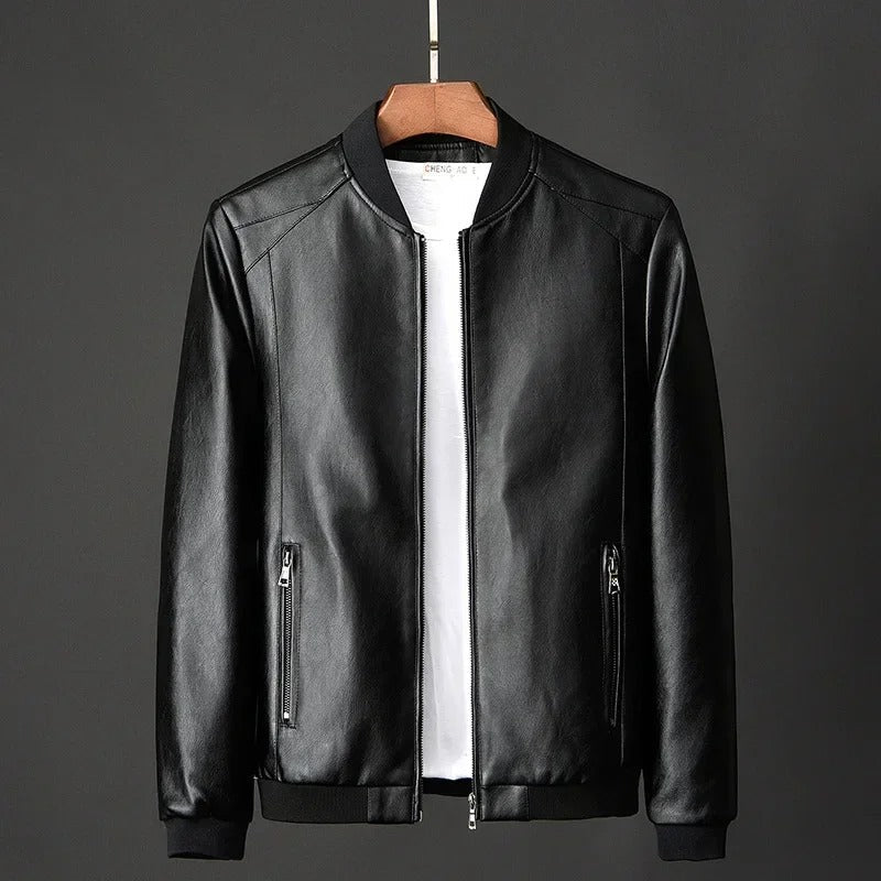 Genuine Leather Biker Jacket