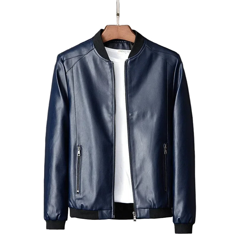 Genuine Leather Biker Jacket