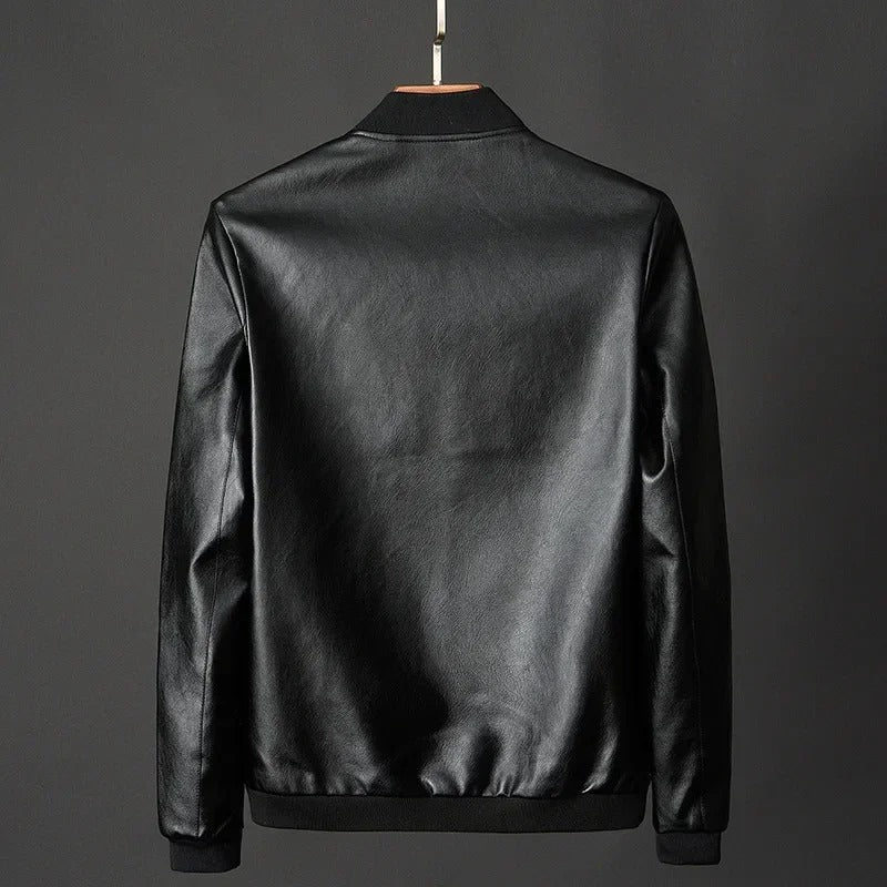 Genuine Leather Biker Jacket