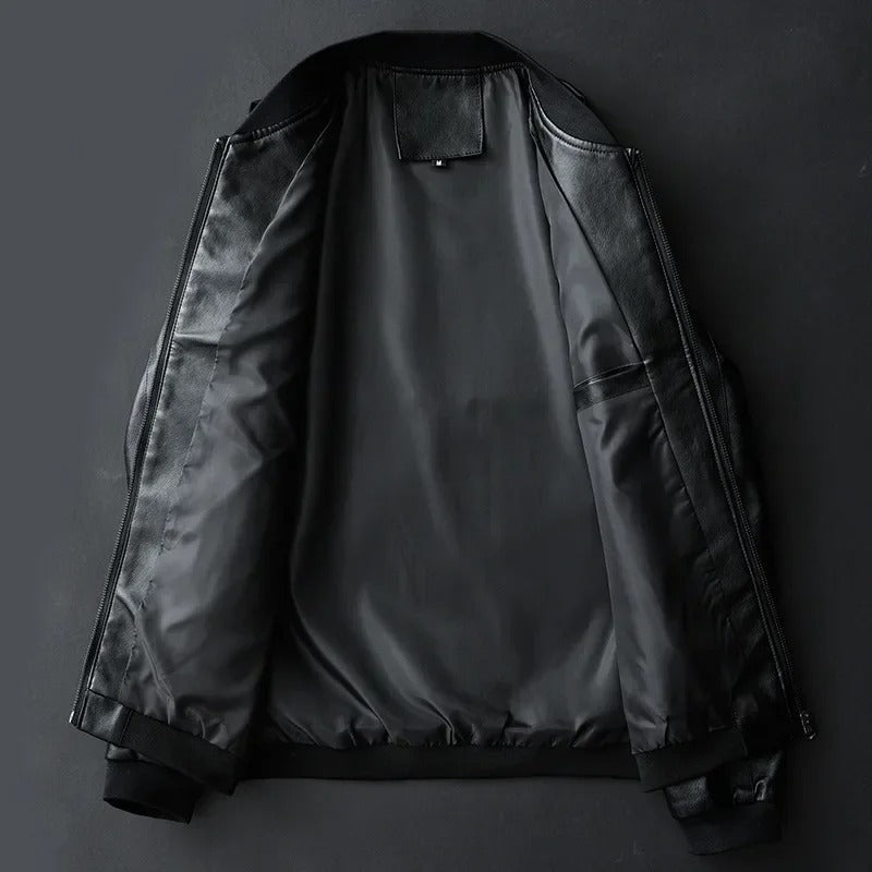 Genuine Leather Biker Jacket